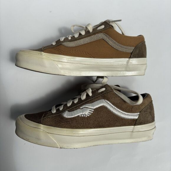Vans X Notre OG Style 36 LX Espresso Mocha Brown VN0A4BVEBRO M 6.5 W 8 main image 10
